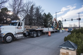 Concrete Road Barrier Blocks Denver